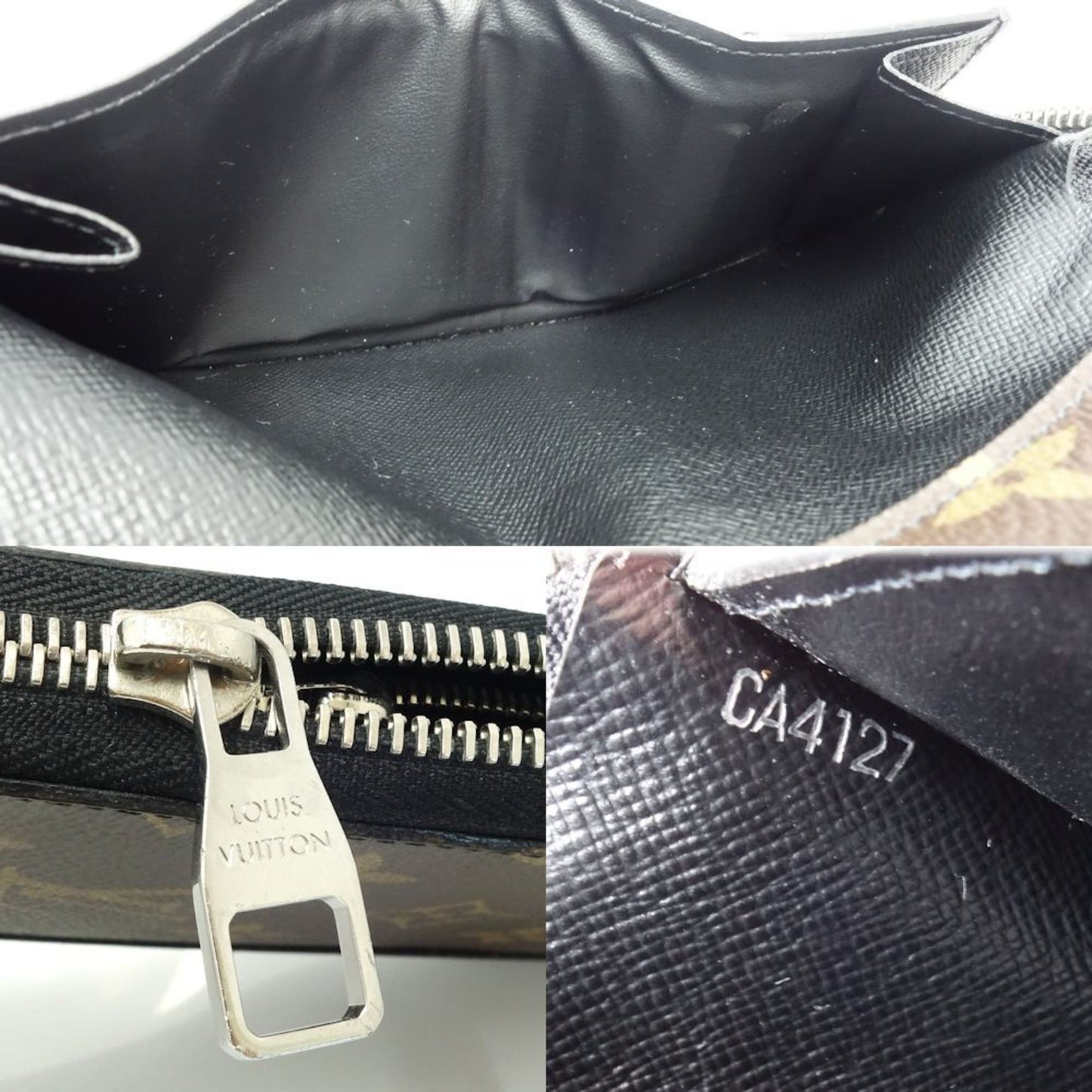 Canvas Long Wallet with Accessories and Storage Bag