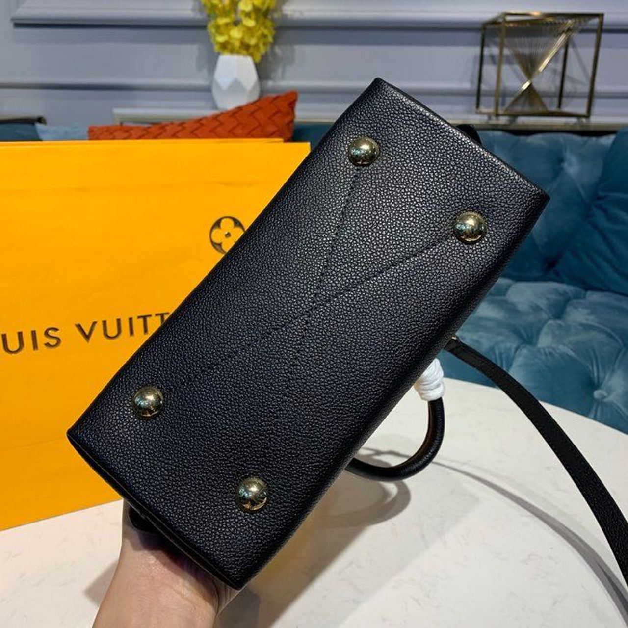 LV Neo Alma GLAMI Monogram Empreinte Canvas Black For Women, Shoulder And Crossbody Bags 9.8in/25cm LV M44829