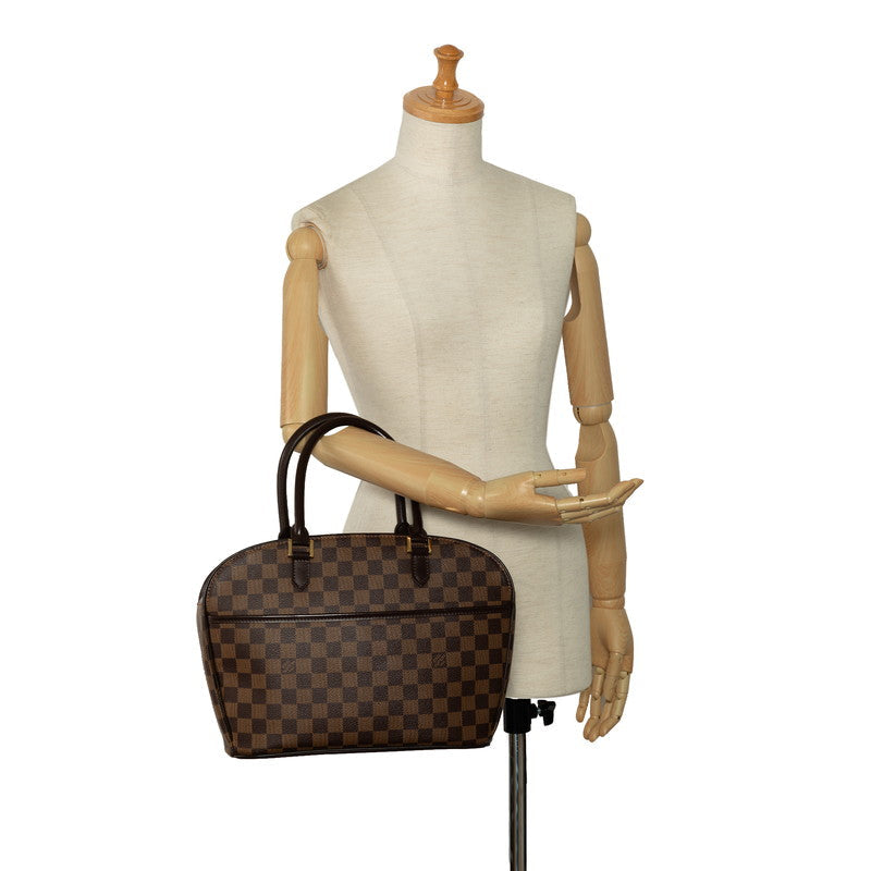 Louis Vuitton Louis Vuitton Damière N51282 Handbag PVC/Leather Brown