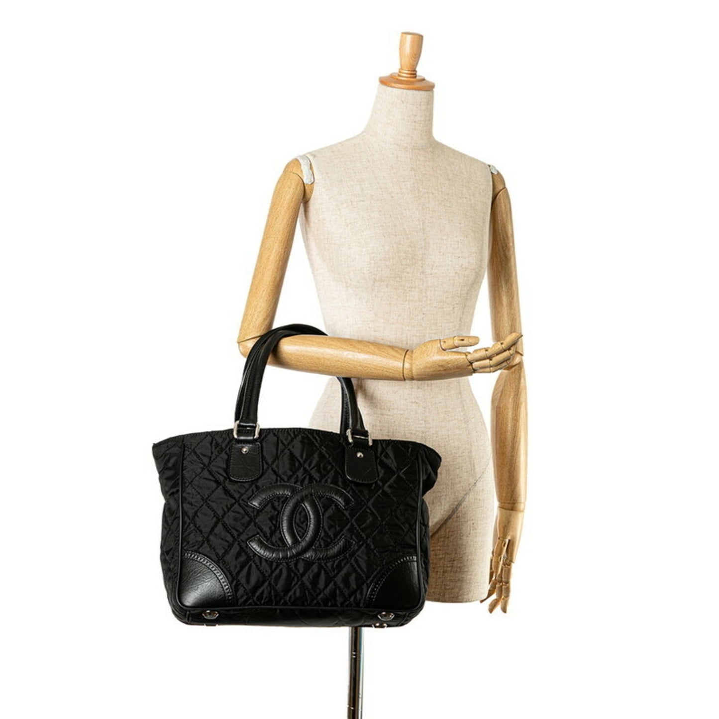 Chanel Quilted Nylon Tote Bag