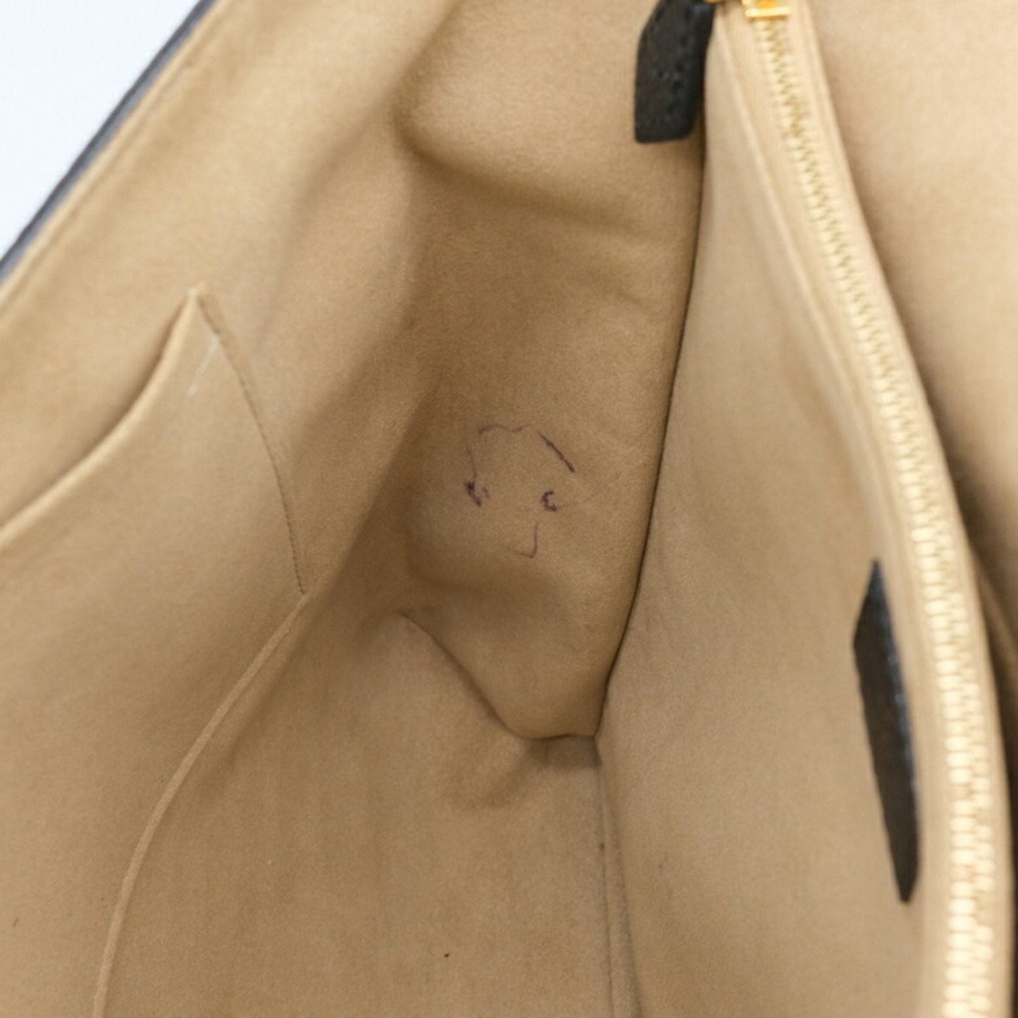 LV Pochette Black Leather