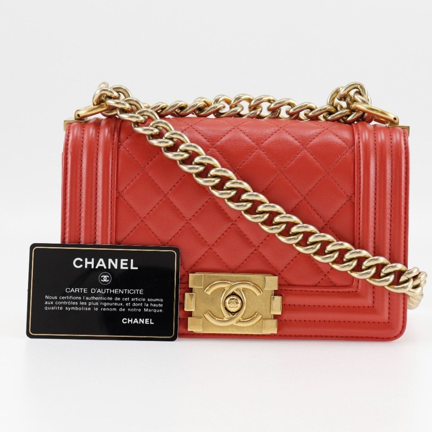 Chanel Mini Chain Bag Boy Chanel Style