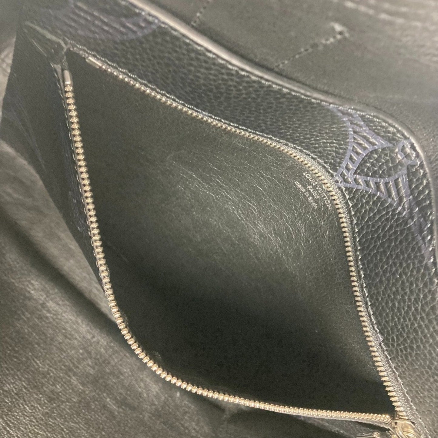 Leather Cabas Voyage Tote Bag