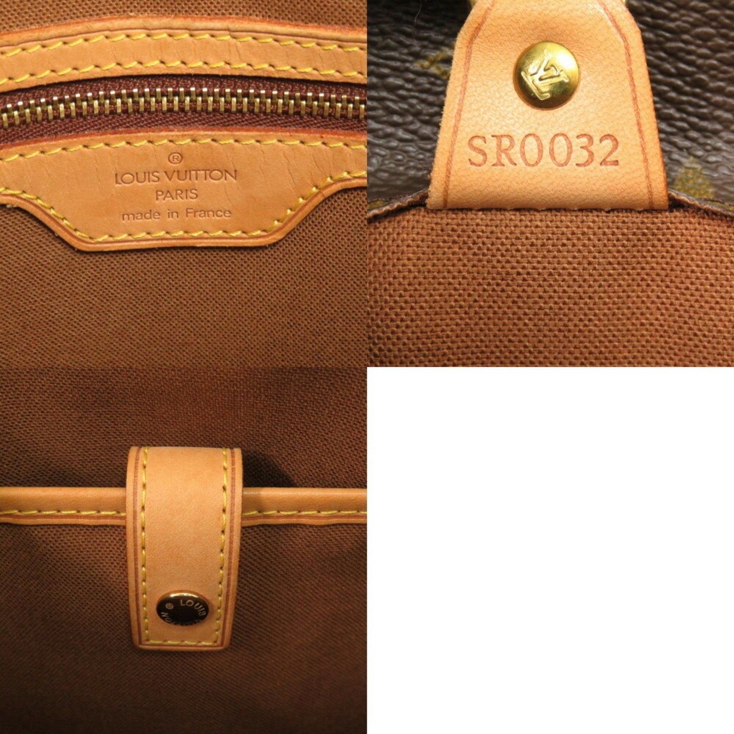 Monogram Canvas Tote Bag