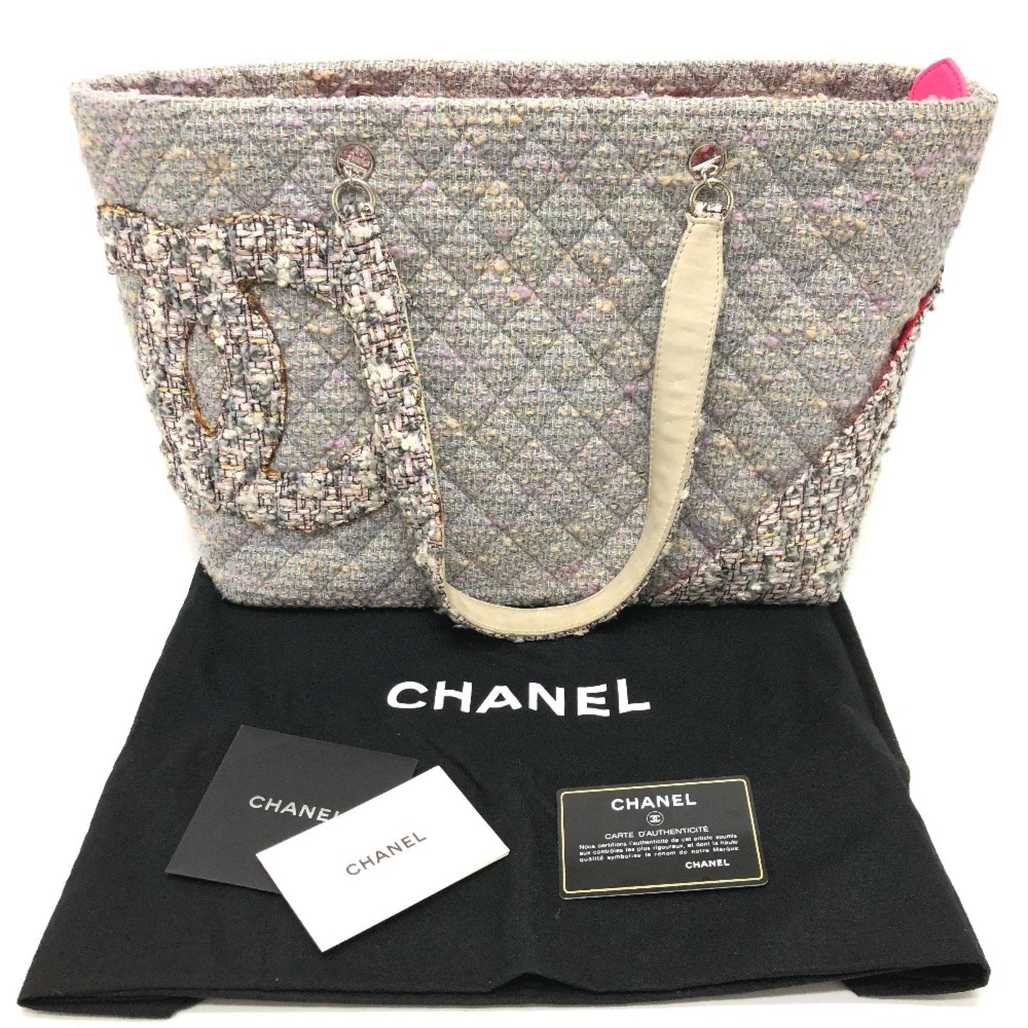 Chanel Tweed Tote Bag A92734 Y01864