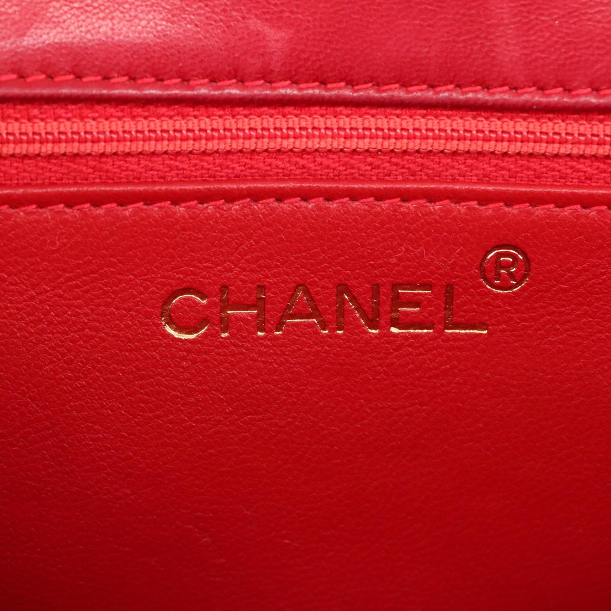 Chanel Classic Double Flap Bag Red Quilted Leather