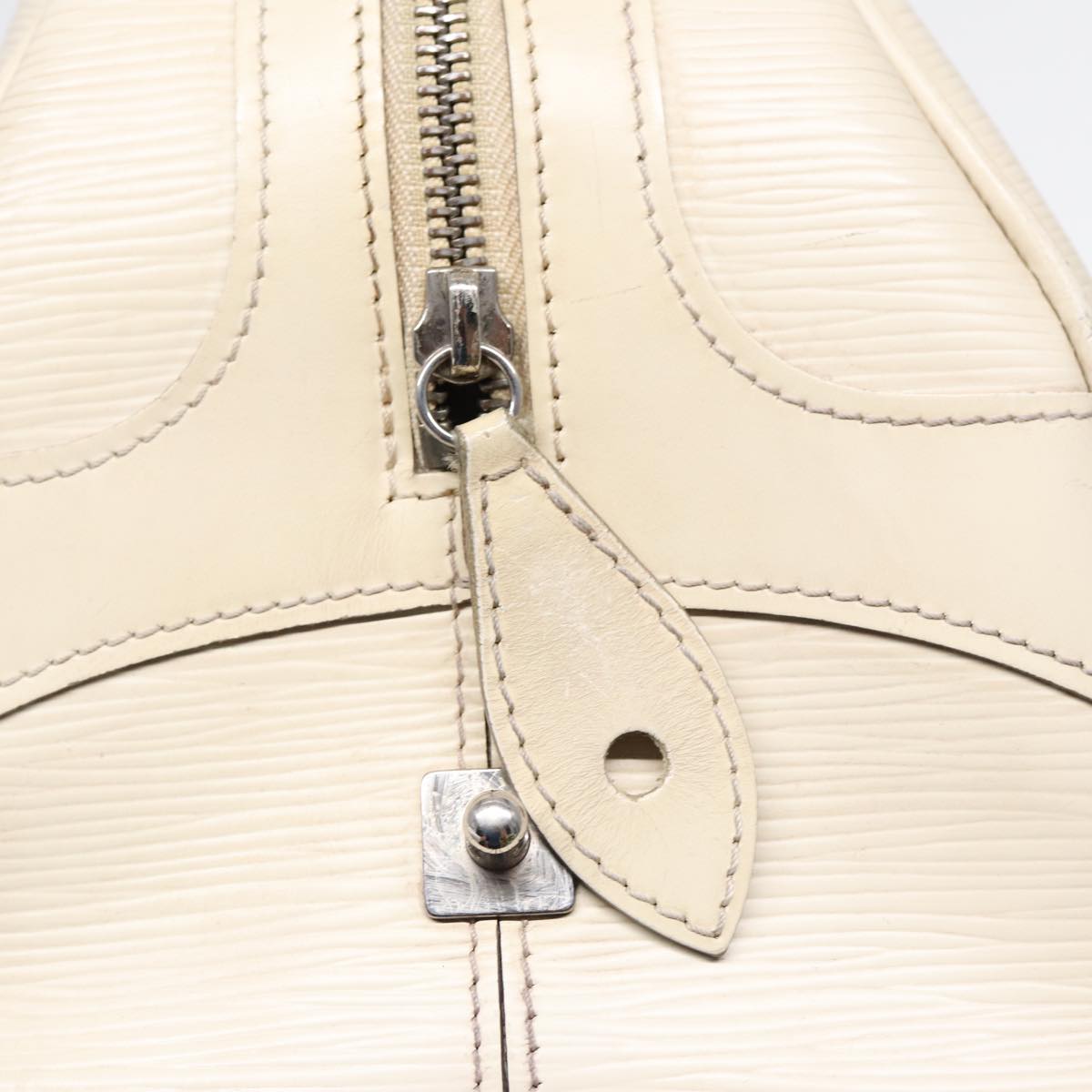 Artsy MM Handbag Cream Leather