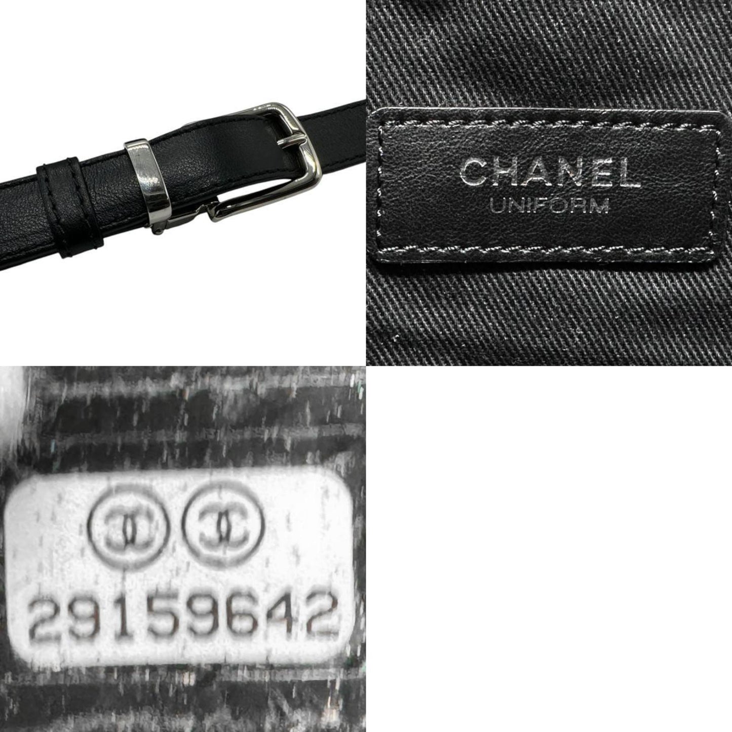 Chanel quilted leather belt bag