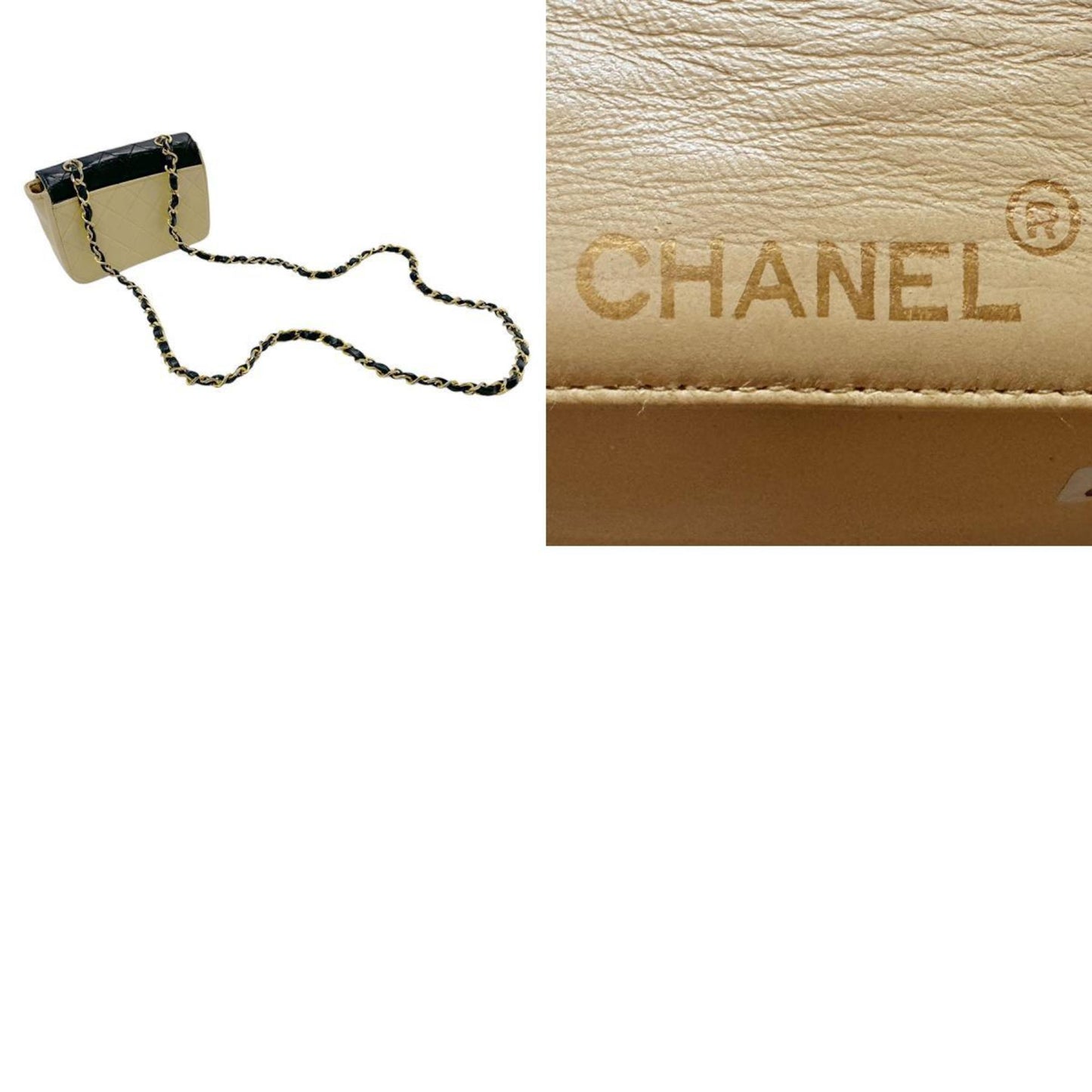 Chanel Classic Flap Bag TwoTone Style