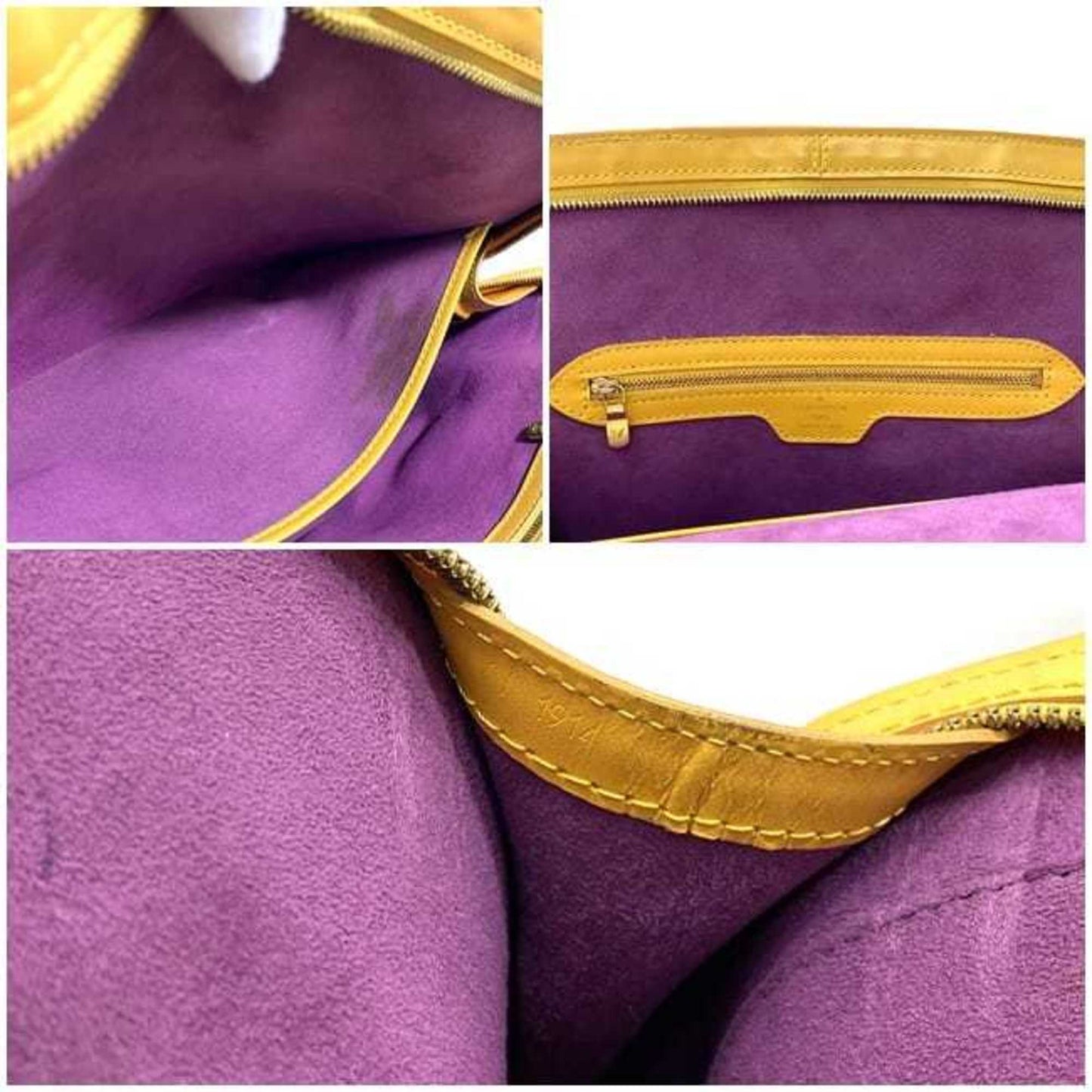 Leather Lussac Tote Bag with Top Handle