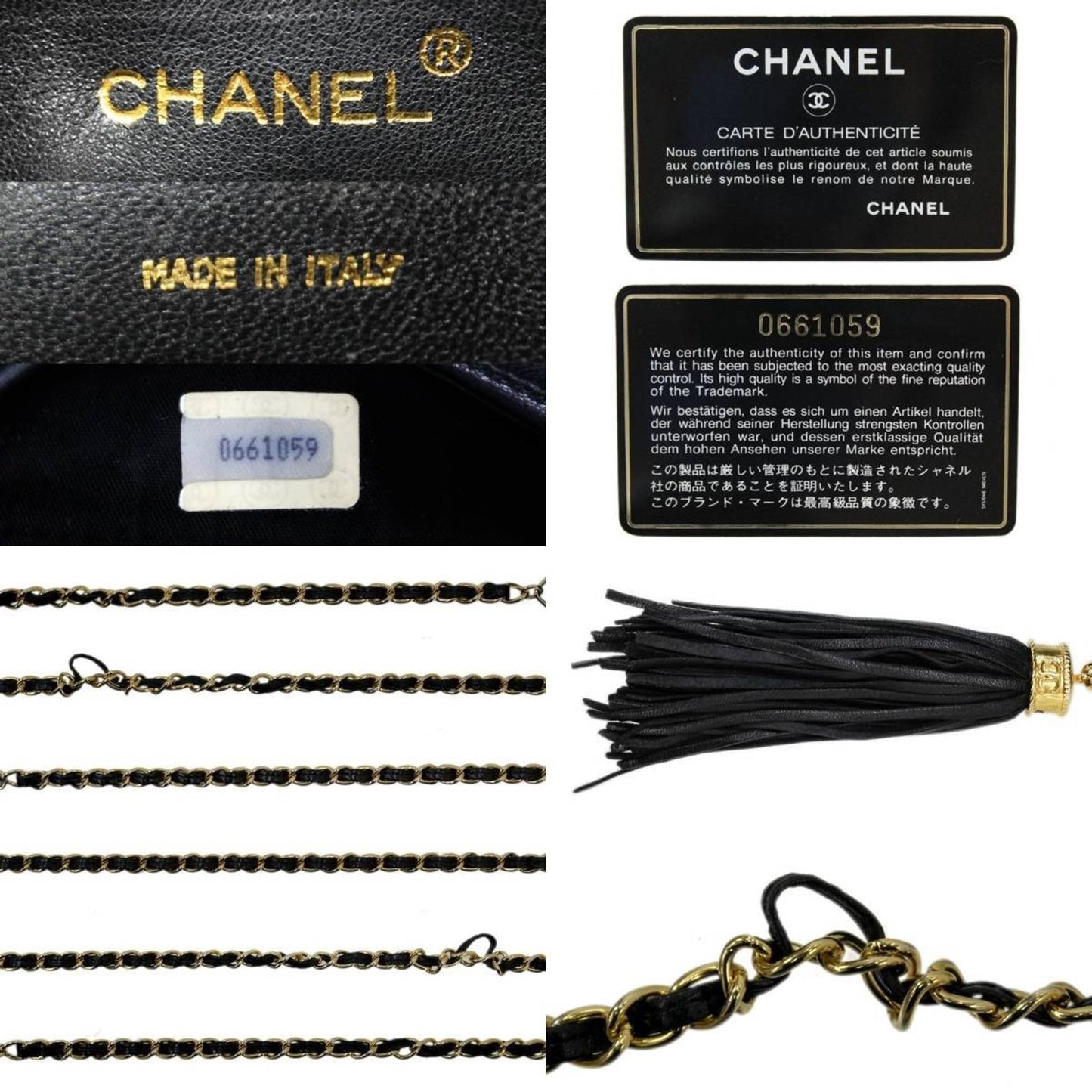 Chanel Vintage Quilted Shoulder Bag Classic Style