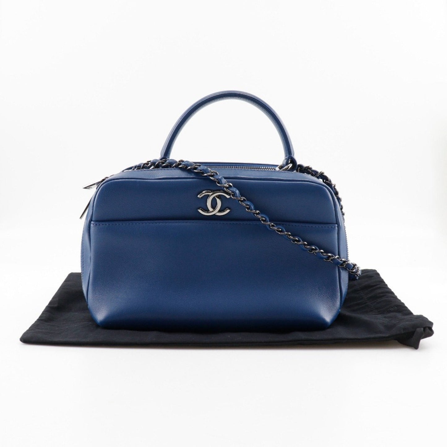 Chanel Chanel 19 Medium Flap Bag Blue Lambskin