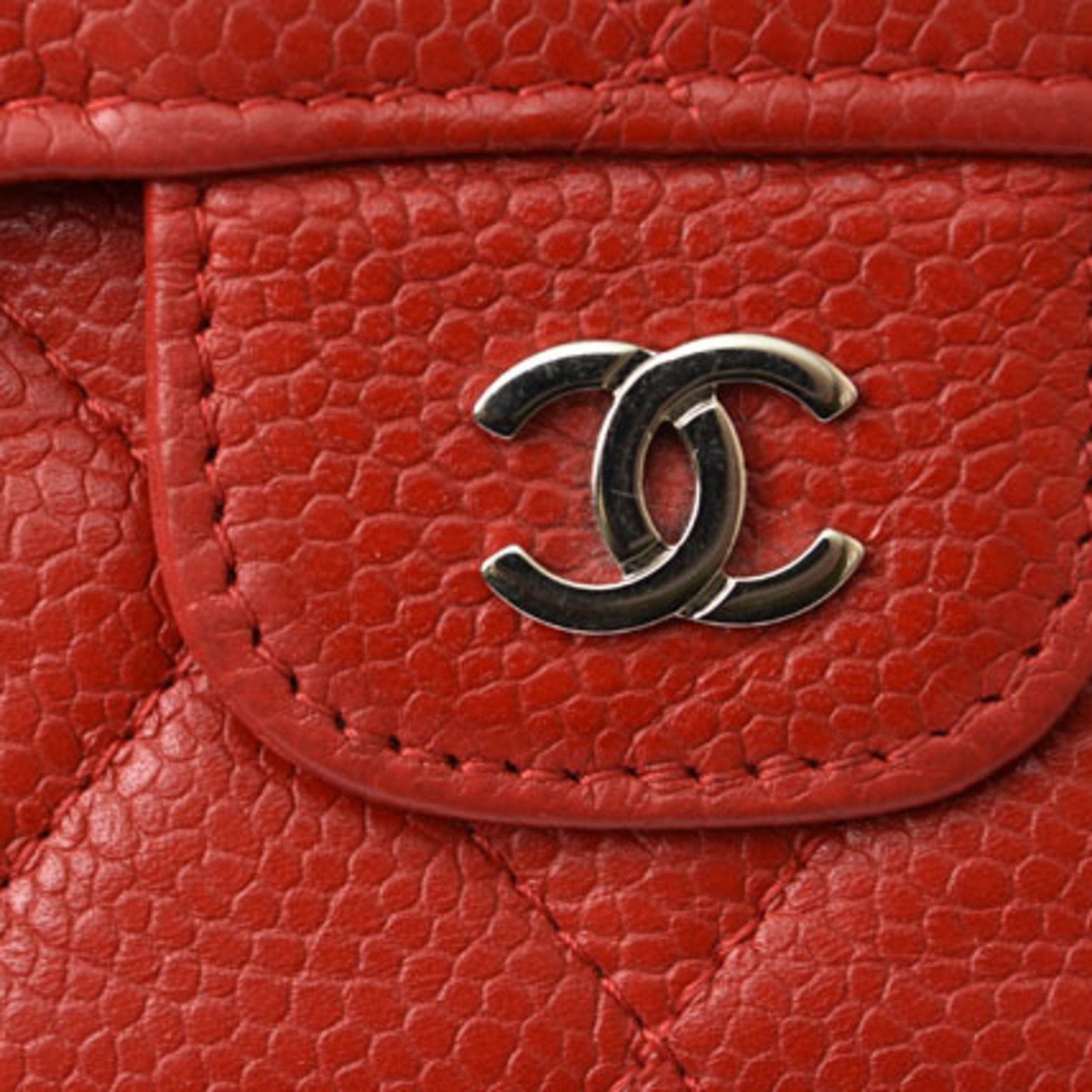 Chanel Matelasse Leather Wallet with Box and Dust Bag
