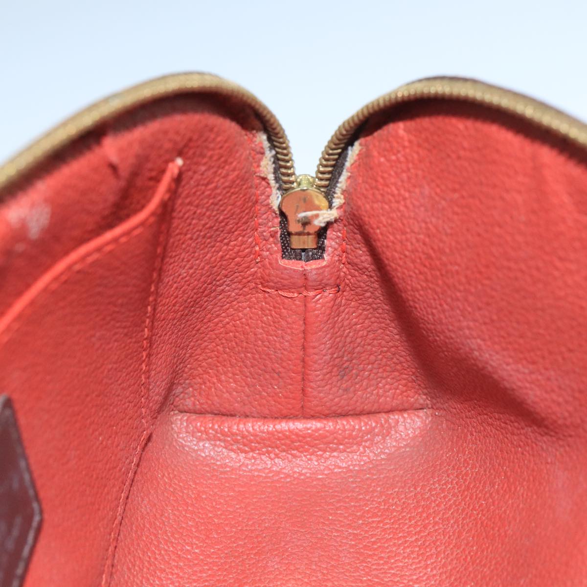 Cosmetic Canvas Pouch with Metal Fittings