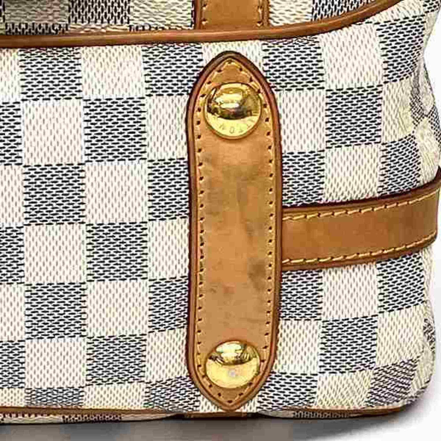 Elegant Canvas Tote Bag with Slight Wear