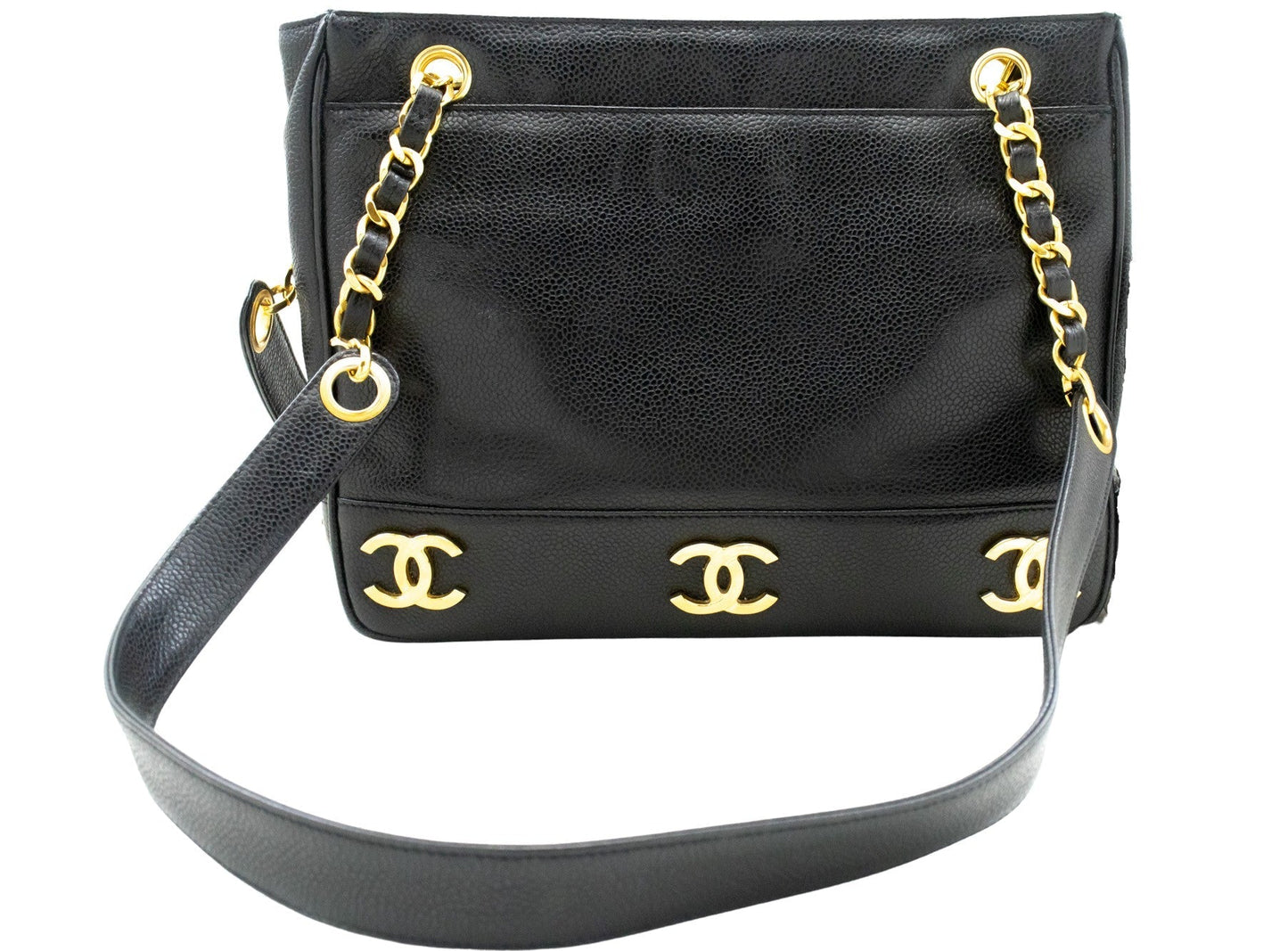 Chanel Chanel Caviar Leather Chain Bag