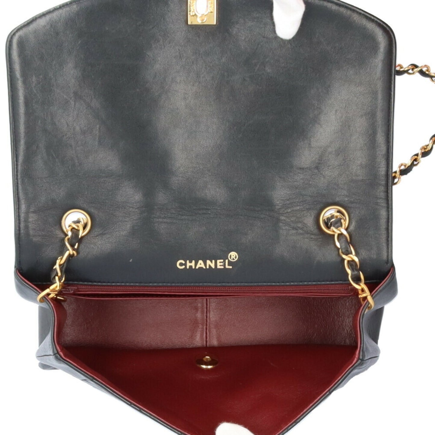 Chanel Vintage Quilted Leather Shoulder Bag