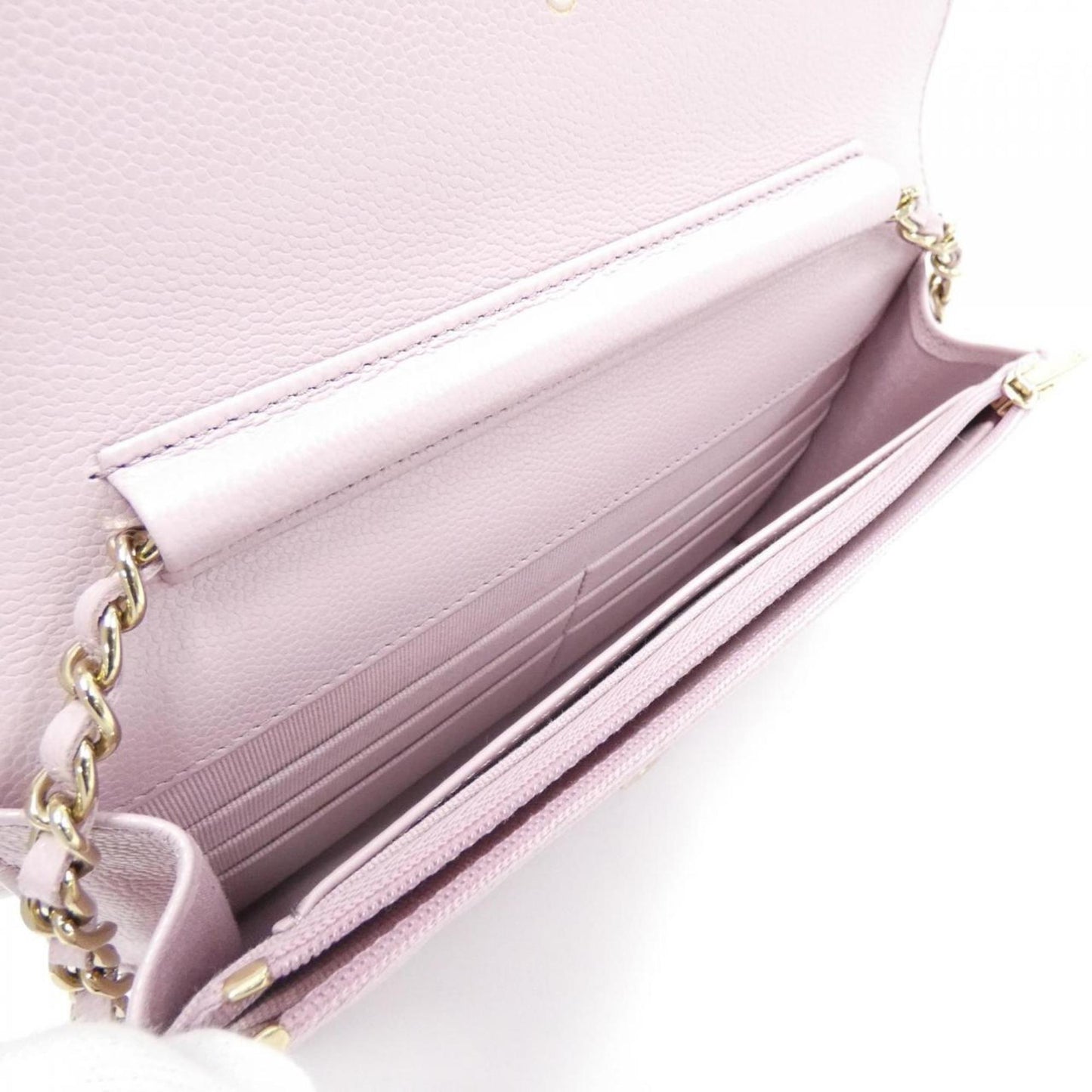 Chanel Leather Classic Flap Bag with Box and Dust Bag