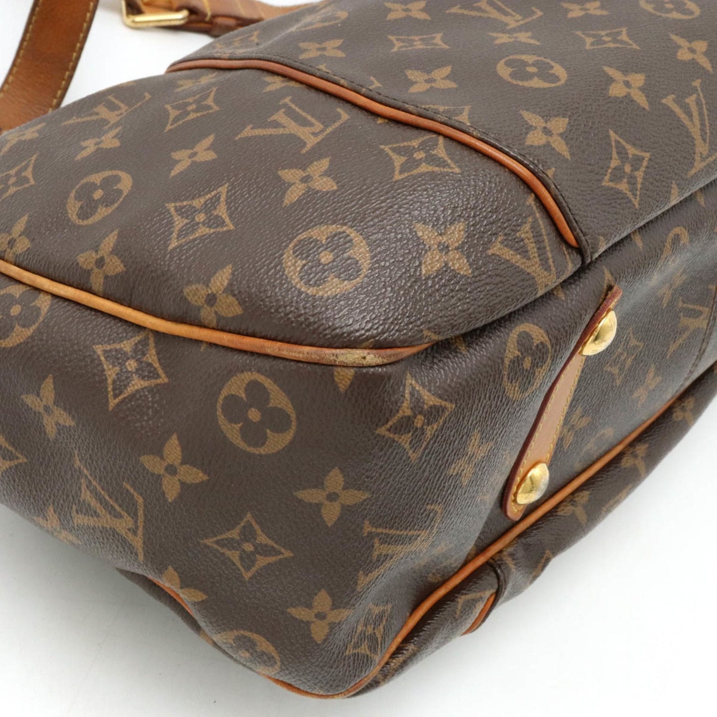 Louis Vuitton Galliera Canvas Shoulder Bag ()