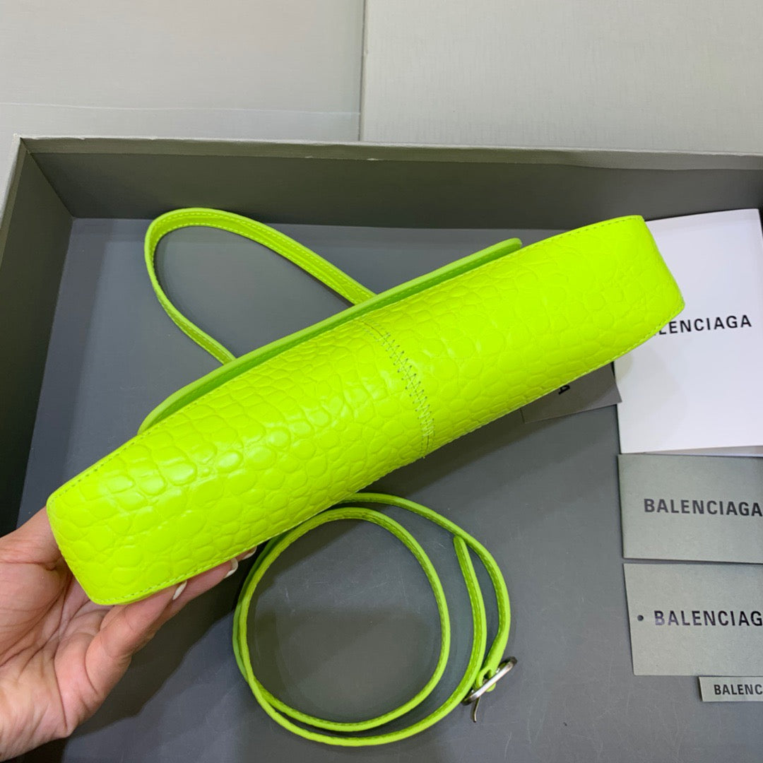 Balen XX Small GlamIap Bag Box Green Neon, For Women, Bags 10.6in/27cm