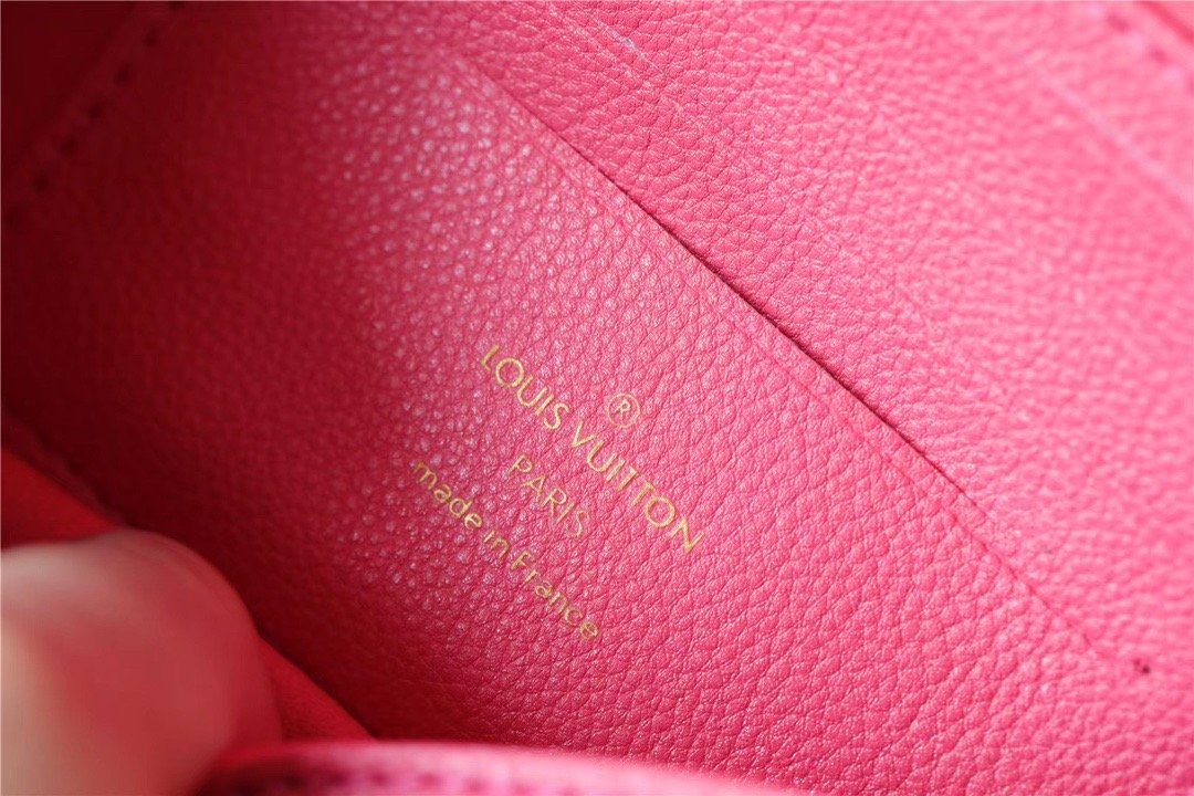 LV Mini Dauphine Monogram GlamIuo Pink For Women, Shoulder And Crossbody Bags 18.5cm/7.3in LV M20747