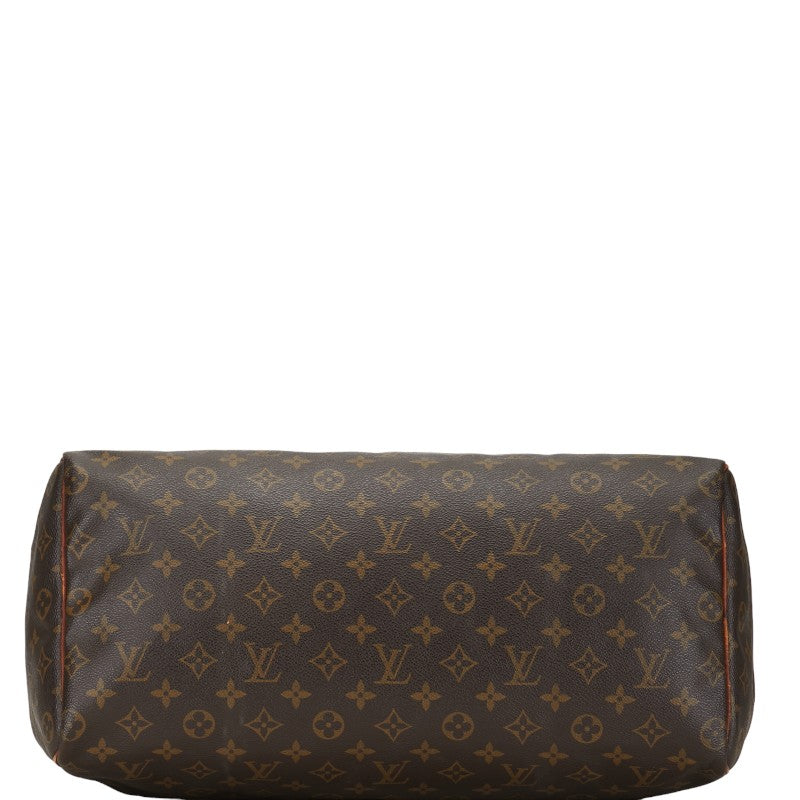 Louis Vuitton Monogram Speedy 40 Handbag Boston Bag M41522 Brown PVC Leather Louis Vuitton