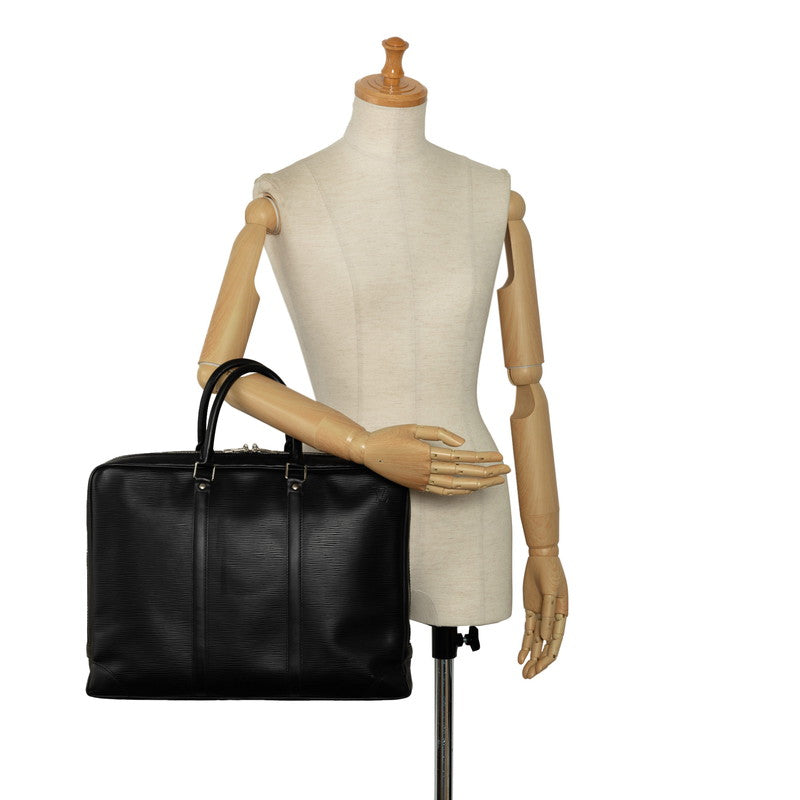 Louis Vuitton Epic M59092 Business Bag Leather Noir Black