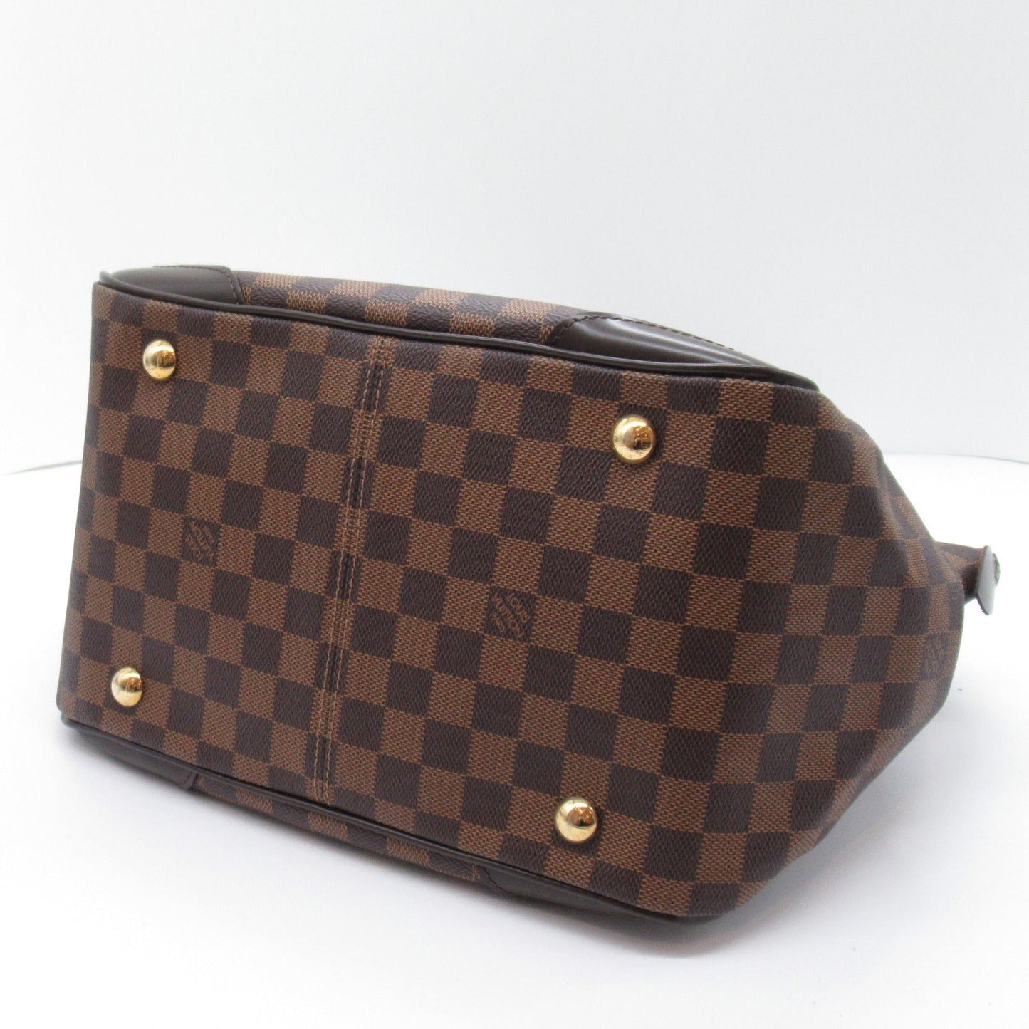 Louis Vuitton Verona MM Shoulder Bag PVC coated canvas Damier Brown N41118