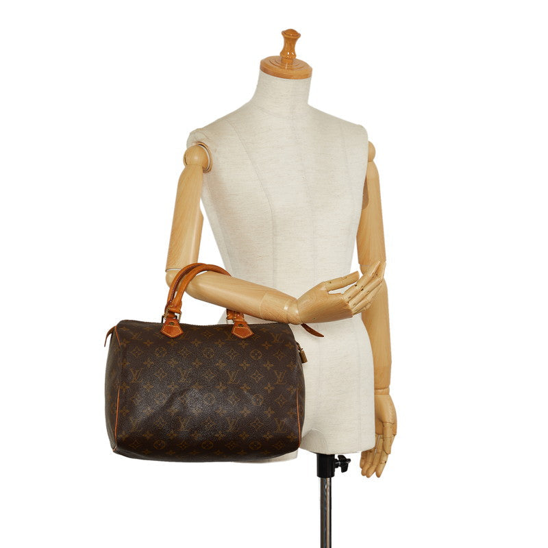 LOUIS VUITTON Speedy 30 in Monogram M41526 Brown