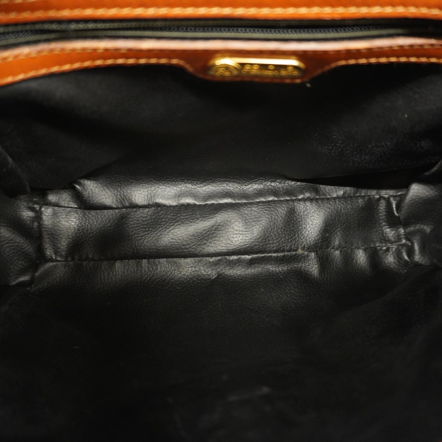 FENDI Pequin 2 Way Bag Women's PVC,Leather Handbag,Shoulder Bag Brown