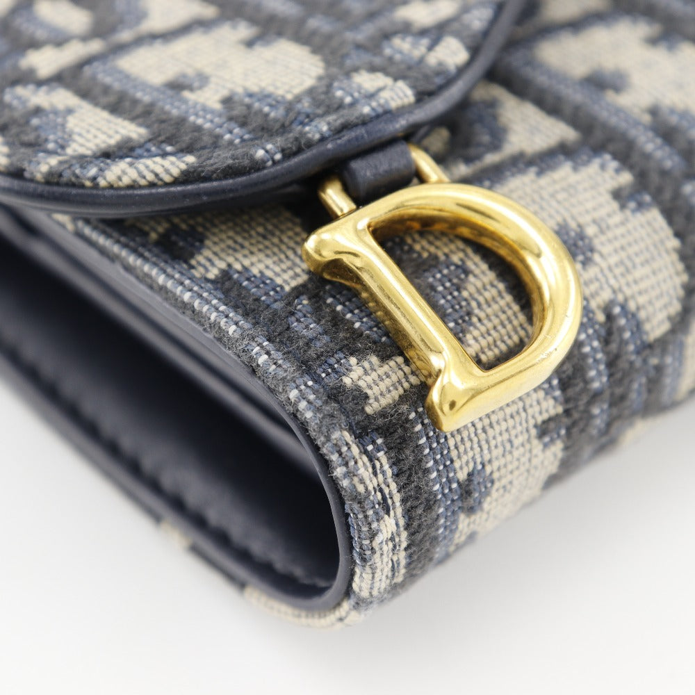 Dior Saddle Canvas Wallet ()