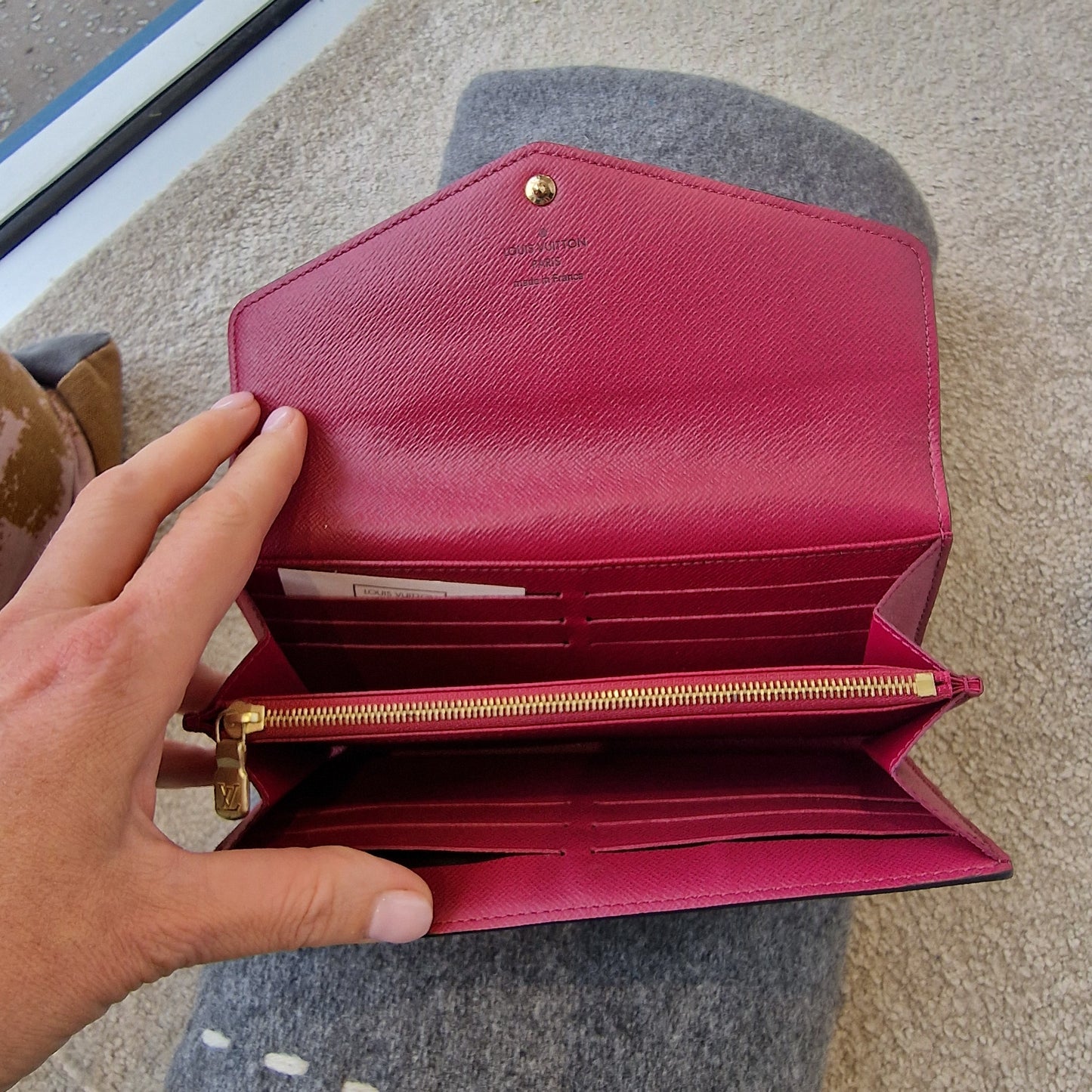 Louis Vuitton Monogram Sarah wallet