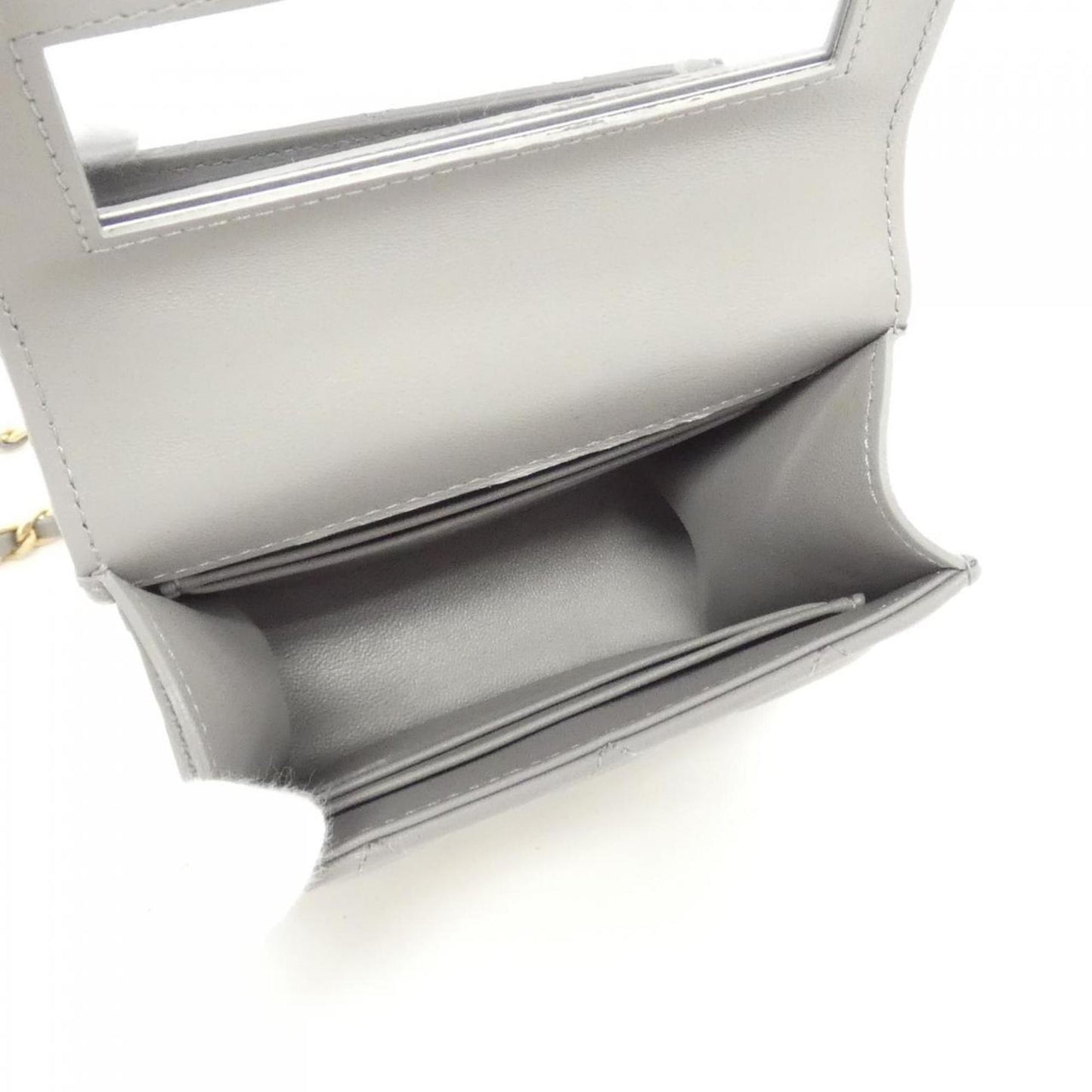 Chanel Leather Handle Bag with Box and Dust Bag