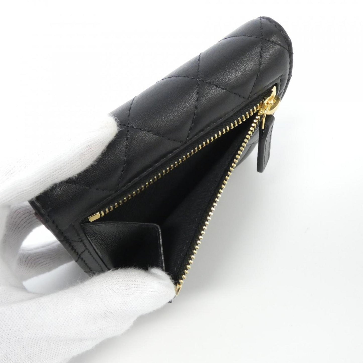 Chanel Timeless Classique Leather Wallet with Box and Dust Bag