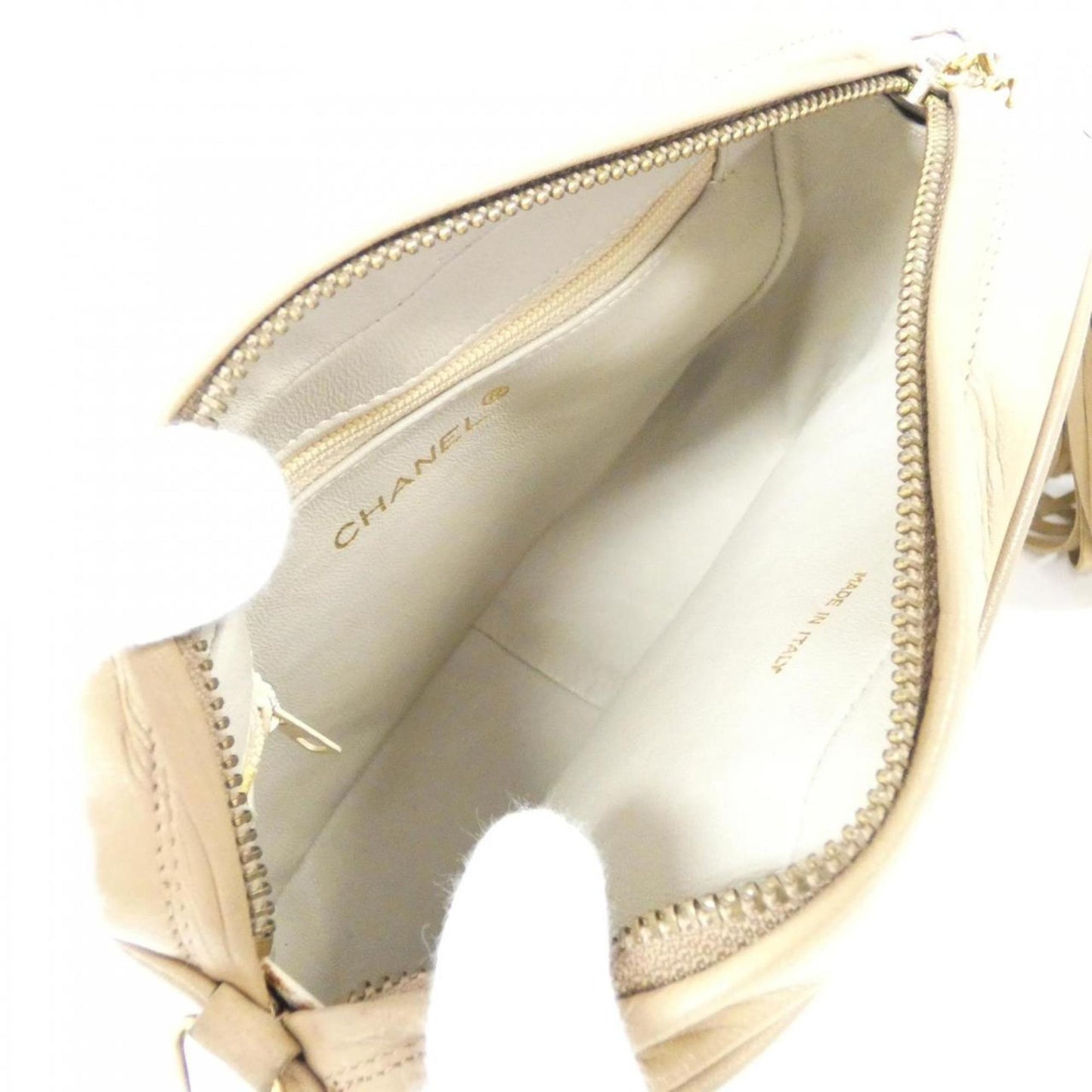 Chanel Leather Camera Bag with Box Good Condition