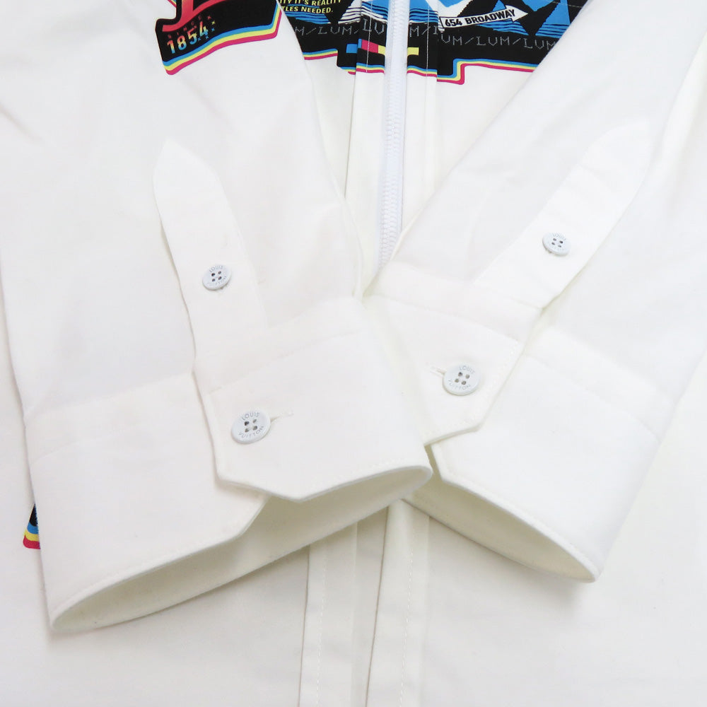 Louis Vuitton Technical 1AAU 6W Animation LV Flyers White M Size Apparel