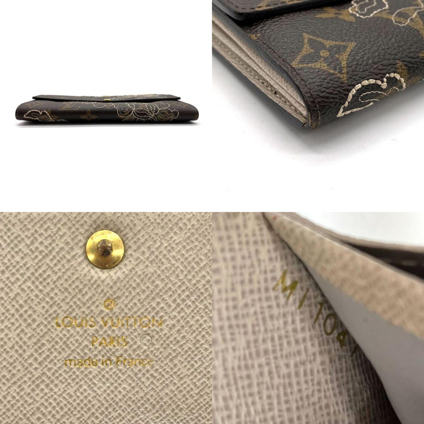 Louis Vuitton Sarah Canvas Wallet ()