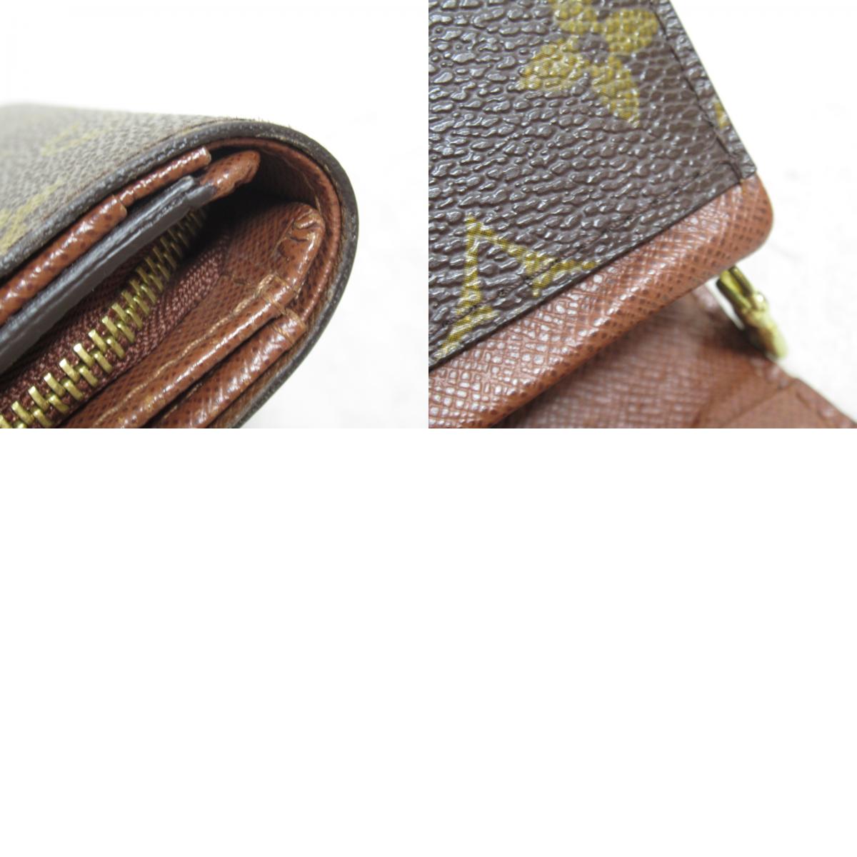 Louis Vuitton Monogram Bifold Wallet Brown M61730