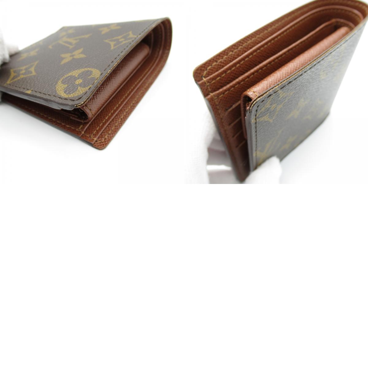 Louis Vuitton Monogram Bifold Wallet Brown M61675