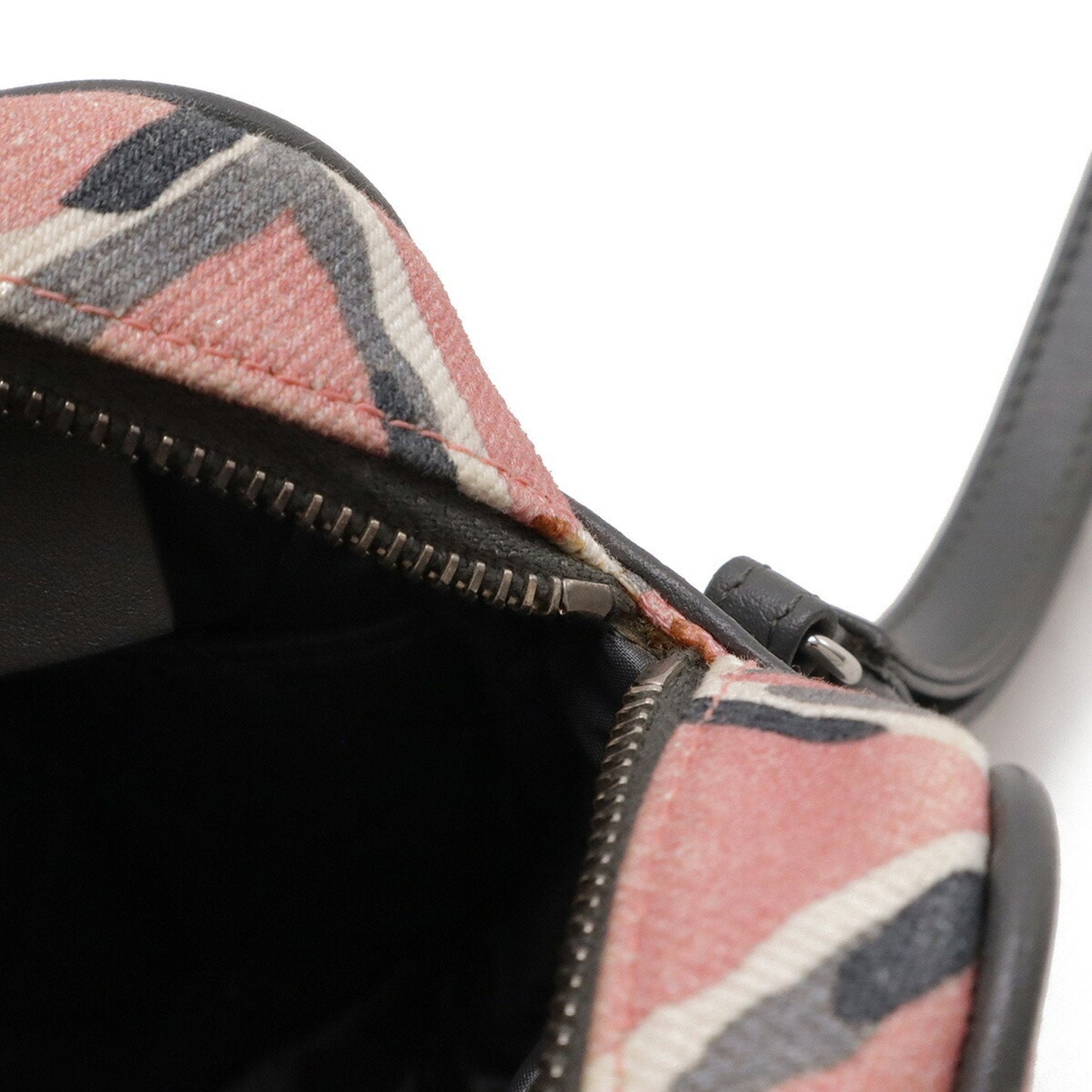 Chanel Canvas Crossbody Bag with Coco Mark Detailing
