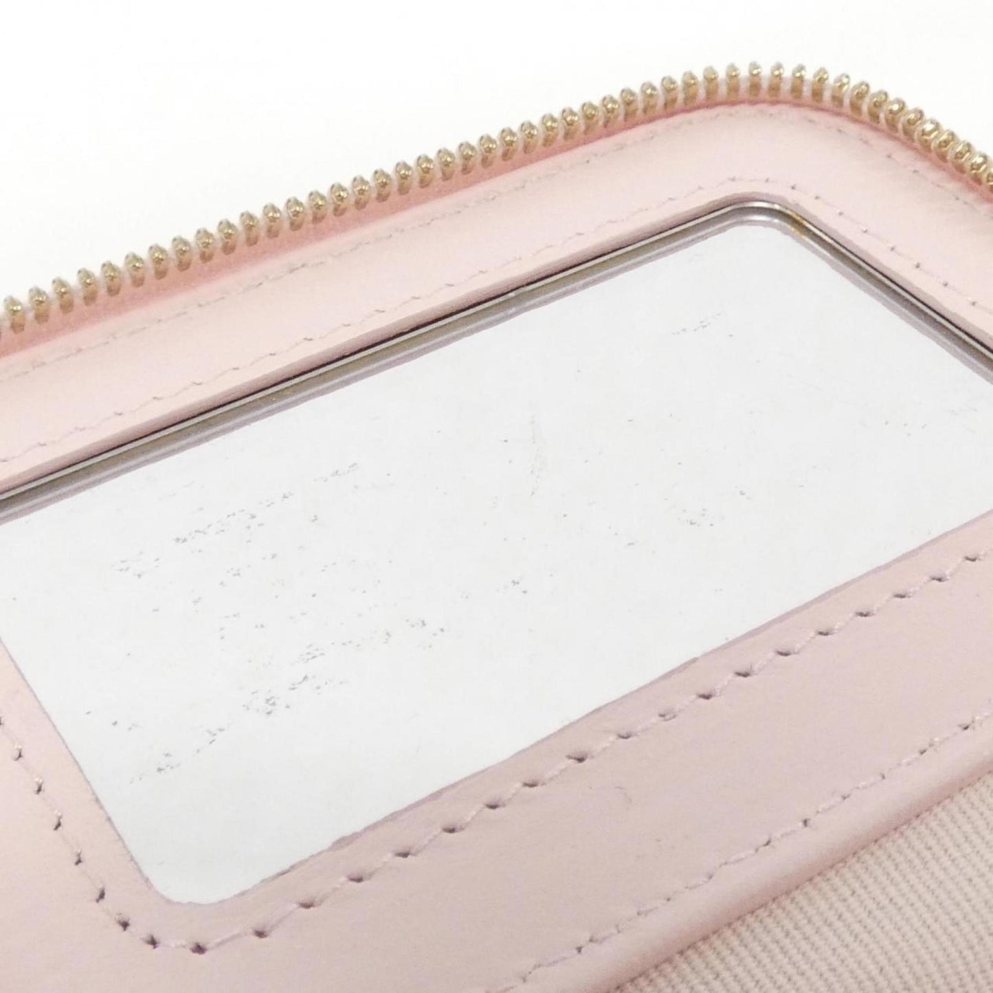 Chanel Leather Vanity Case with Dust Bag and Card