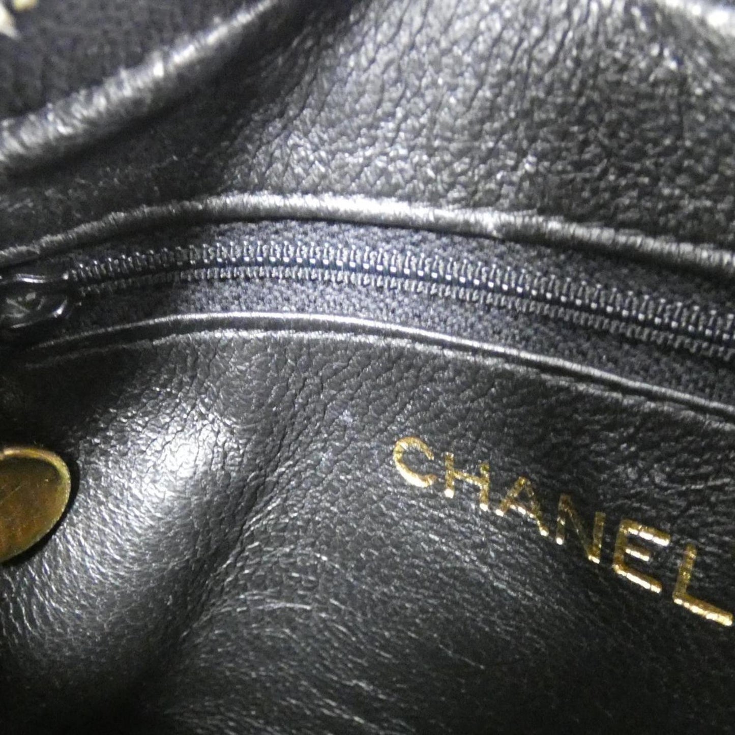 Chanel Leather Camera Bag with Strap and Minimal Wear