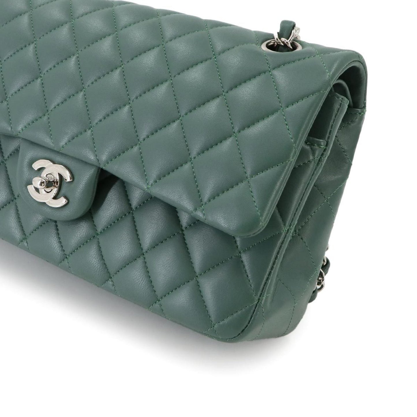 Chanel Timeless Leather Handbag with Card