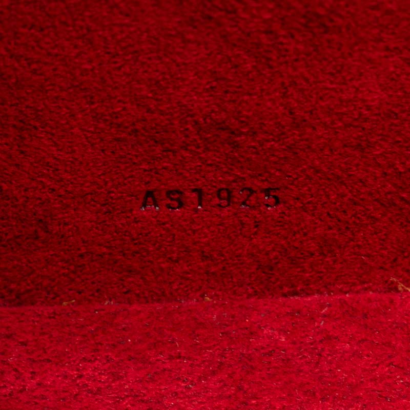 Louis Vuitton Epi Cannes Handbag Vanity Bag M48037 Castilian Red