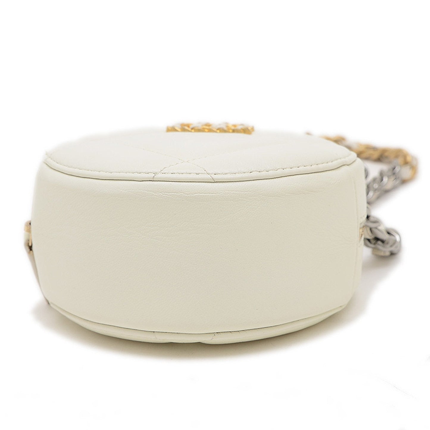 Chanel Round Quilted Chain Bag