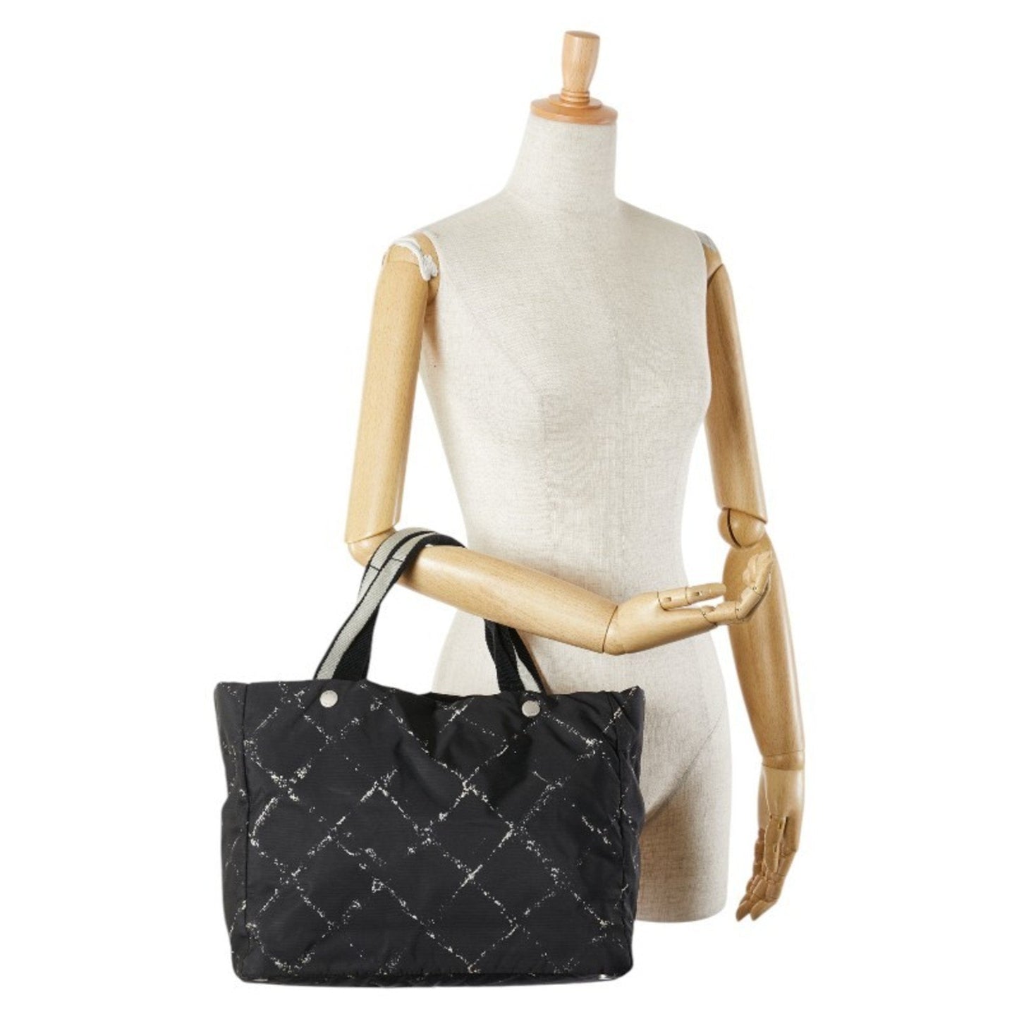 Chanel Tote Bag Quilted Nylon