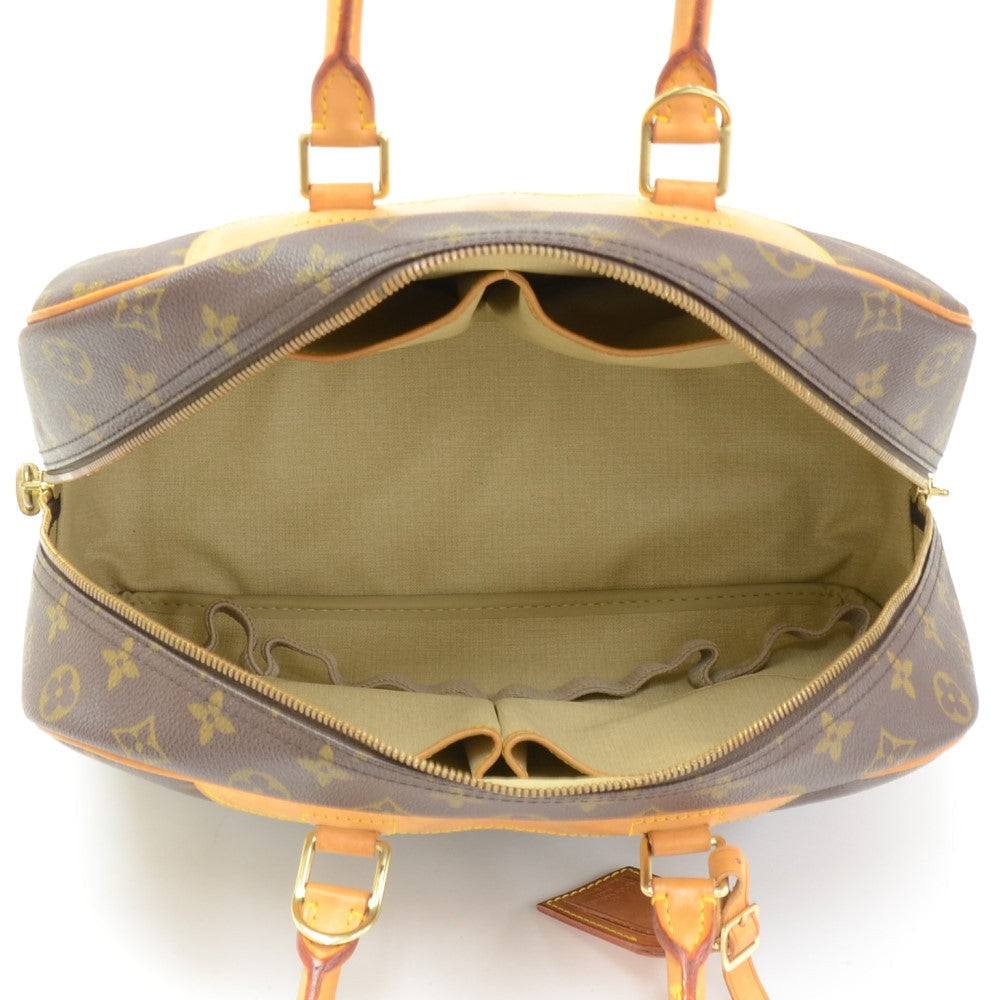 Louis Vuitto Deauville Monogram Canvas Handbag