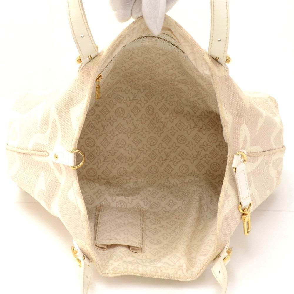 Louis Vuitto Tahitienne Cabas Monogram Canvas Handbag
