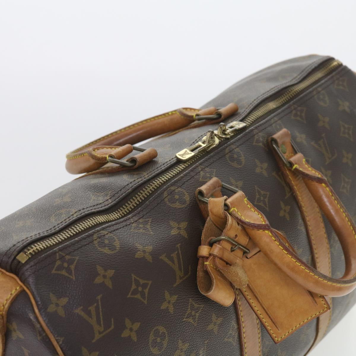 Louis Vuitton Keepall Bandouliere 55 Canvas Travel Bag ()