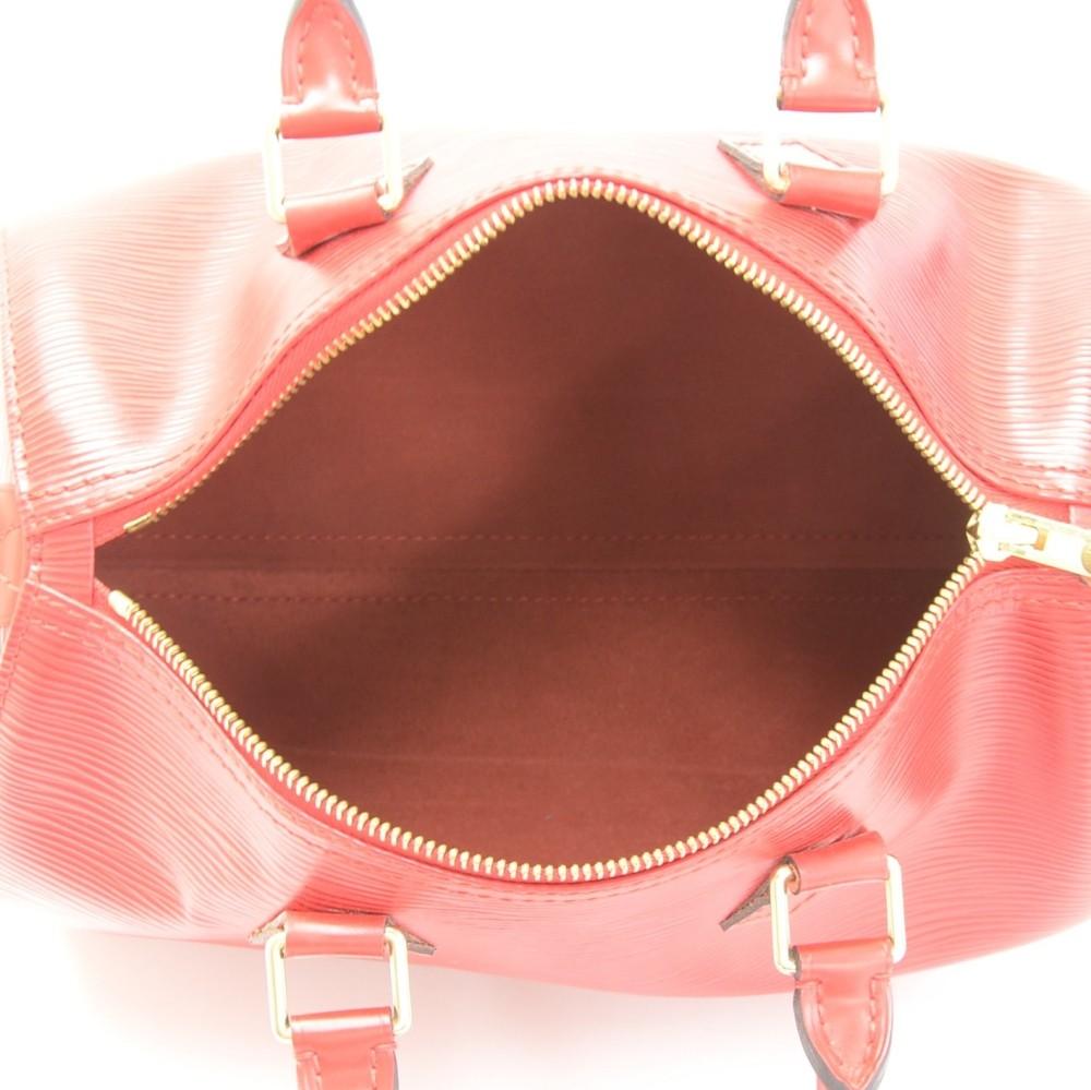 Louis Vuitto Speedy 25 Epi Leather Handbag